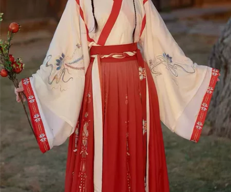 艺缕，原创晋魏风汉服 s码，爽快送发饰。
