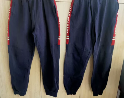朝阳中学春秋校服长裤,型号:180,有2条...