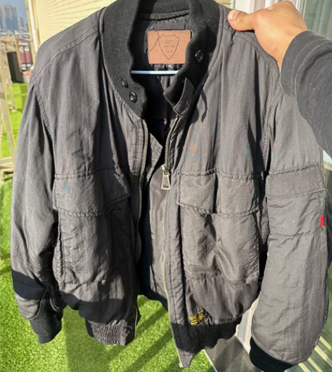 棒球棉服,适合140左右体重 XL 成色9...