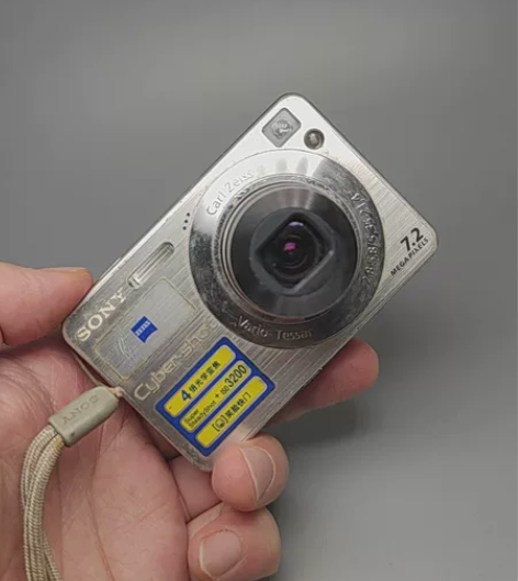 索尼w120 捡漏瑕疵机 ccd相机 老式...