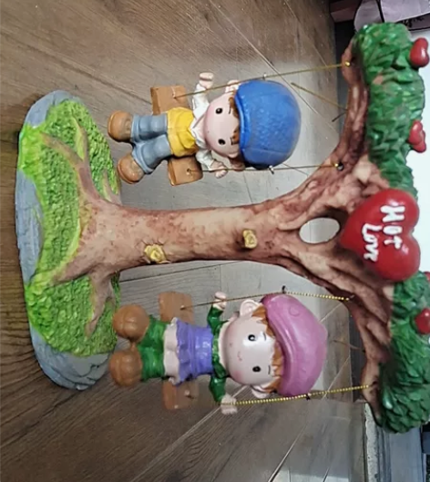 男孩女孩秋千摆件,送孩子礼物 感兴趣的话点...