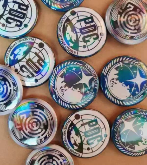 流浪地球徽章三体小胸针流浪地球计划标志胸牌...