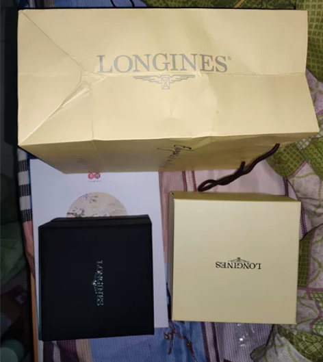 浪琴手表礼品盒,皮质全套Longines手...
