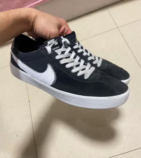 Nike 耐克 SB 男子黑白休闲超厚re...