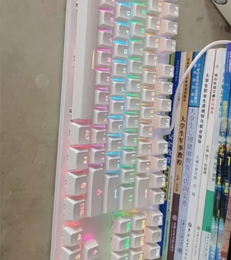 前行者机械键盘鼠标套装电脑台式游戏电竞专用...