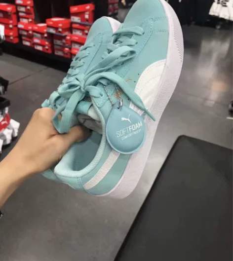 PUMA彪马女鞋,厚底,正品,穿了两次,不...