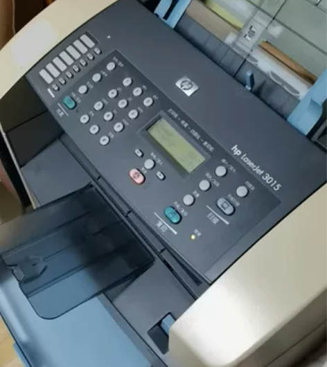 hp3015打印机一体机，家用黑白激光打印...
