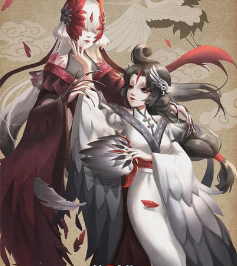 标价第五人格红蝶仙鹤cos 这套应该已经绝...