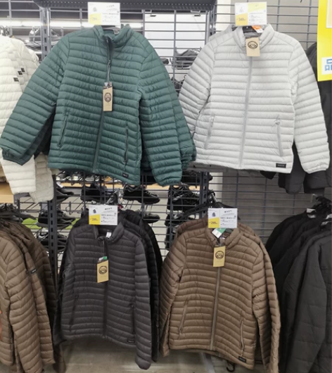 迪卡侬官网男士轻薄立领羽绒服 专柜正品,全...