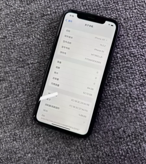 iPhonexr 64美版无锁 整机纯原无...