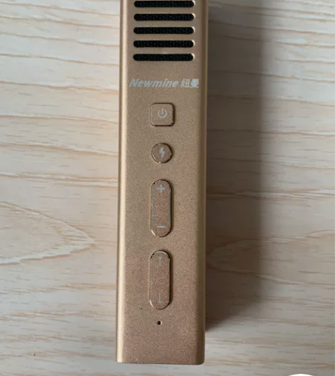 纽曼 NM202麦克风，自己配的苹果接头，...