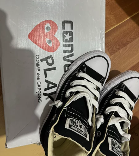 匡威converse 女鞋大童鞋帆布鞋,小...