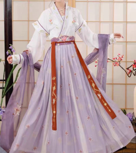 包邮玉术【一览芳华】原创汉服女唐褙子圆领衫...