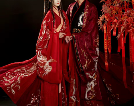 包邮如梦霓裳x神都夜行录联名烛龙九凤汉服大...