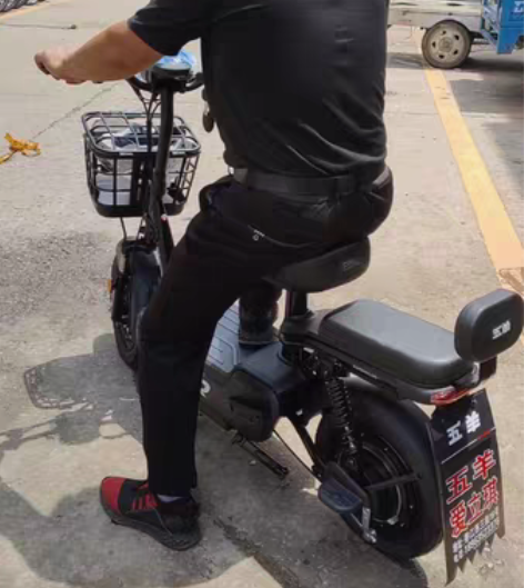 五羊电动车，厂家做活动配20A电池1499...