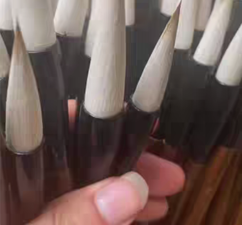 包邮培训班订做的一批毛笔，现多出一些便宜卖...