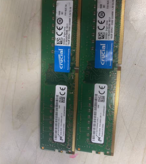 包邮镁光16G2666台式机拆机259一条...