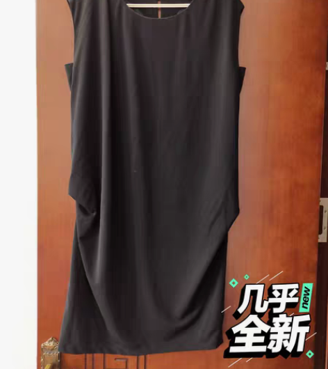 包邮拉夏贝尔女裙,纯黑色。40码165/8...
