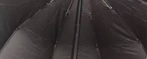 包邮晴雨两用折叠黑胶晴雨伞 流行元素:黑色...