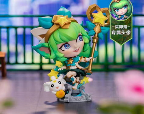 转卖英雄联盟LOL星之守护者璐璐手办/全新...