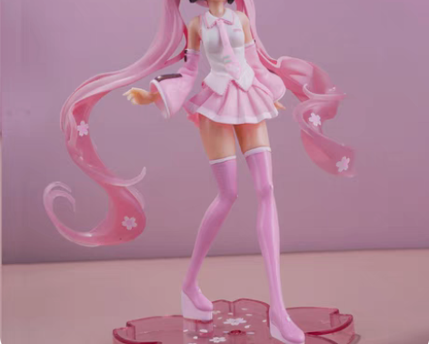包邮（特价包邮）初音未来樱花初音手办摆件 ...