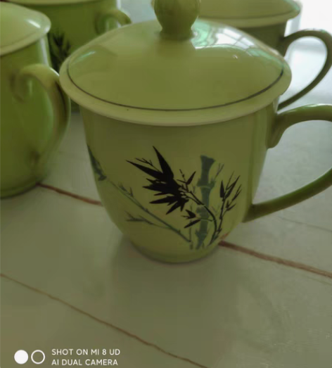 包邮七八十年代的盖茶杯4个,40元一个包邮...