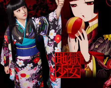 转卖现货动漫cosplay地狱少女 原版和...