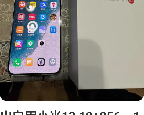 出自用小米13 12+256，1月9号本地...