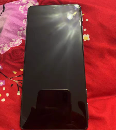 包邮红米k50电竞版屏幕右上角小裂痕，原装...