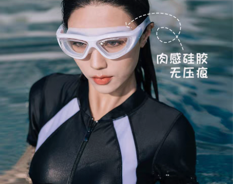 转卖泳镜防水防雾高清近视度数男女儿童专业潜...