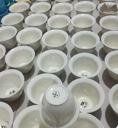 包邮外贸尾单餐具果汁杯奶茶杯花瓶多肉陶瓷花...