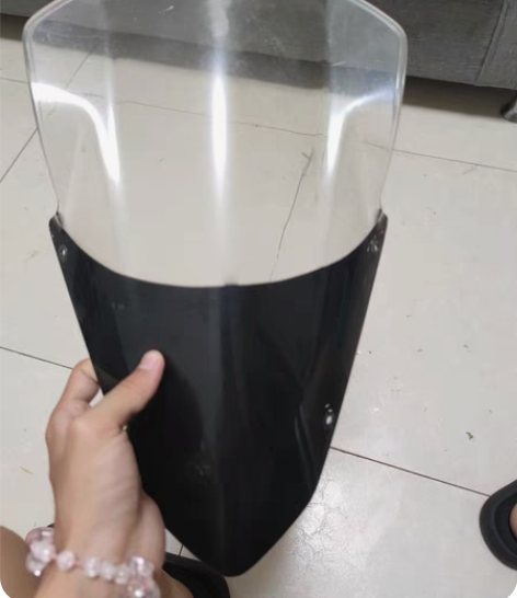 kpr150原厂风挡 洗一下就跟新的一样 ...