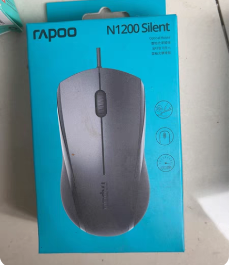 雷柏（Rapoo） N1200S 有线鼠标...
