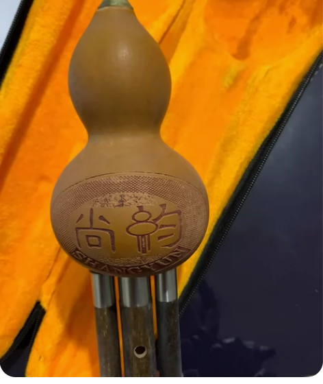 出葫芦丝 朋友送的，几乎没有用过 也不会不...