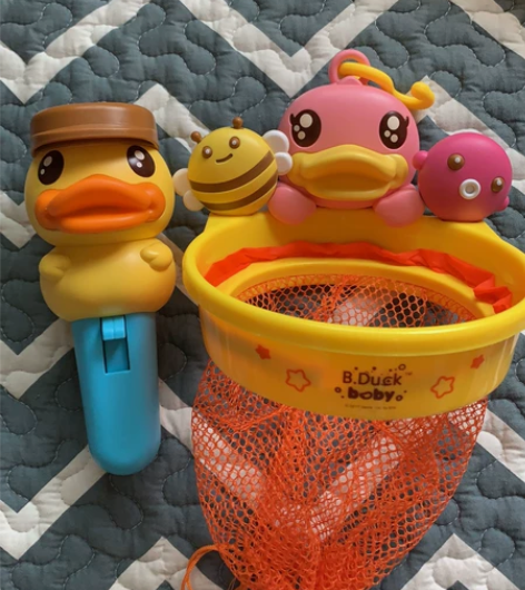 B.Duck小黄鸭波波球儿童室内投篮玩具 ...