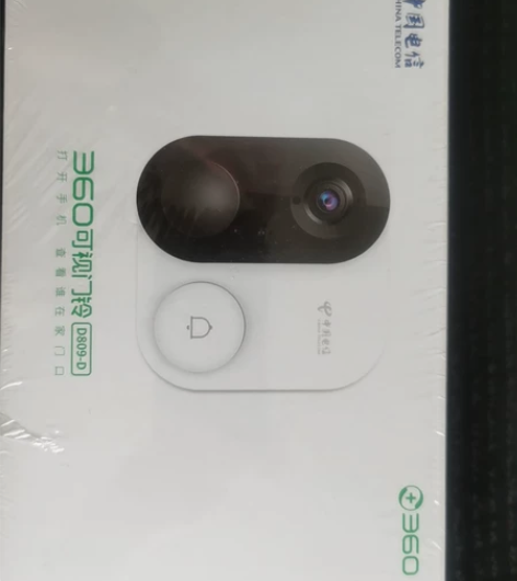 个人闲置 360可视门铃D809-D 全...