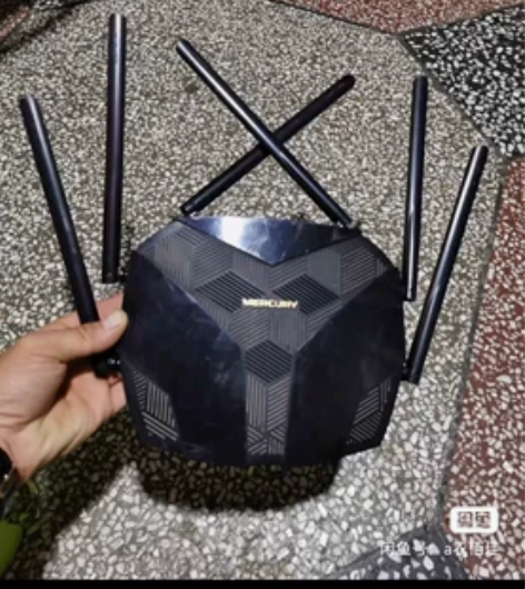 二手6天线1900M水星YR1900G路由...