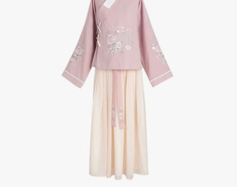 徐娇织羽集[南浦月]上衣半裙两件套汉服元素...