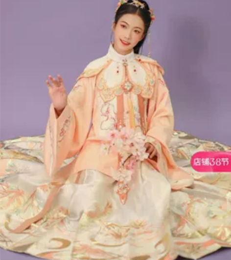 汉尚华莲凤仙引汉服明制全套上s下l,穿出去...