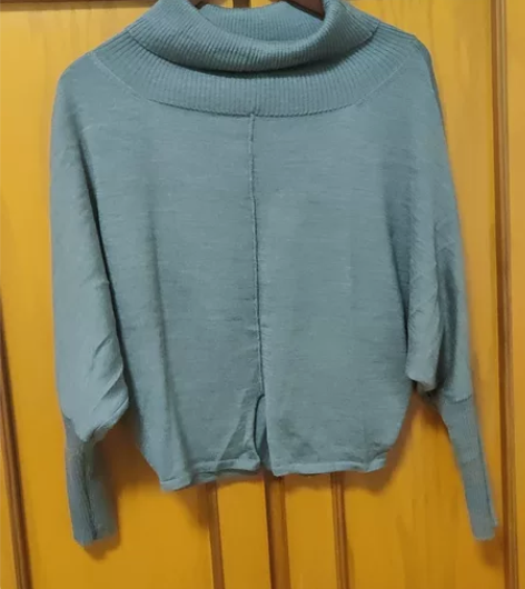 origin蝙蝠衫，灰色，衣长55，含丝光...