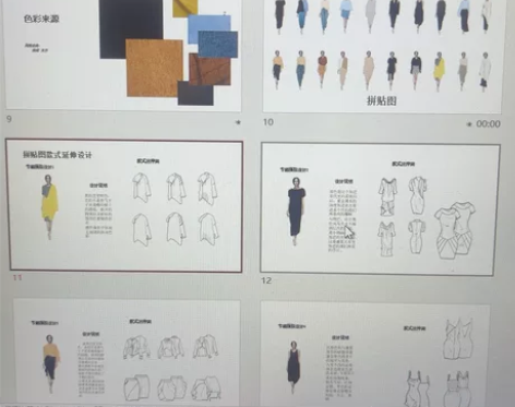 服装品牌模拟设计作业 带款式延伸 打包...