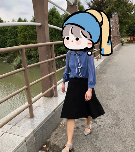 Veromoda中裙,适合秋冬季节比较厚实...