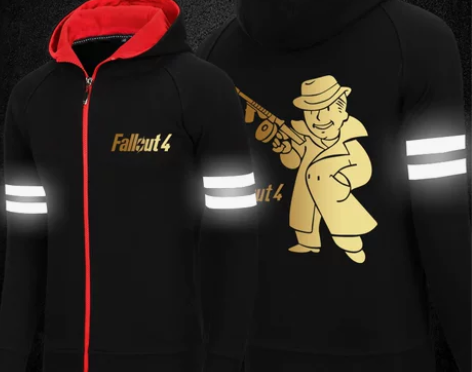 八成新，PS4游戏Fallout4周边衣服...