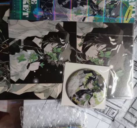 原神同人周边 偶像pa 万叶 魈 小旋风谷...