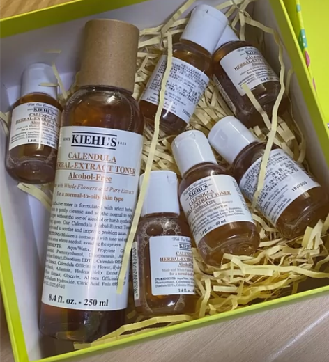 【科颜氏金盏花水小样40ml】昨天刚到的,...