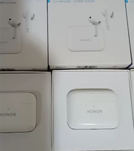 荣耀Earbuds2SE兰牙耳机,门店展示...