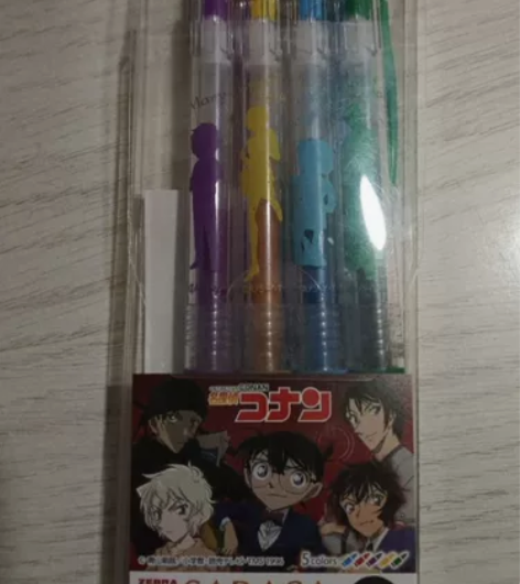 日本ZEBRA SARASA名侦探柯南斑马...